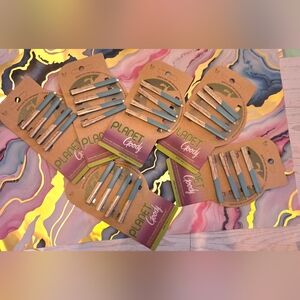 Planet by Goody Wooden-Look Hair Pins with Sage Coating - Set